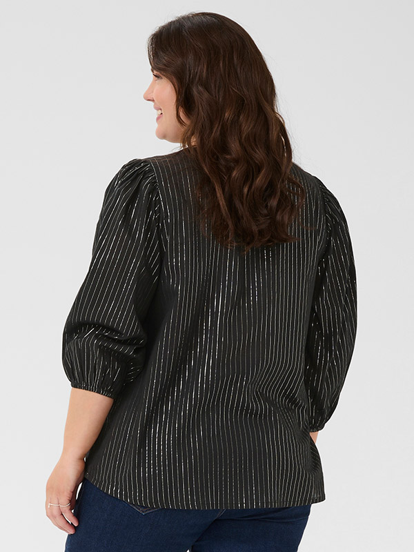 KCLUISA - Plus Size Blus fra Kaffe Curve