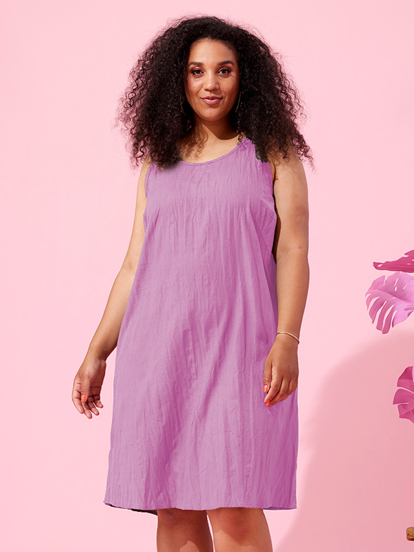 SAVANNA - Plus Size Klänning fra Zhenzi