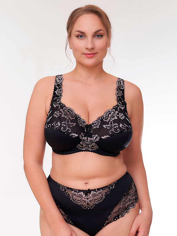 BEATE MIDI - Plus Size Trosa fra Plaisir