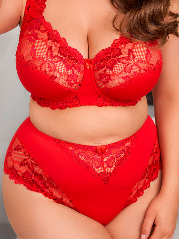 BEATE MIDI - Plus Size Trosa fra Plaisir