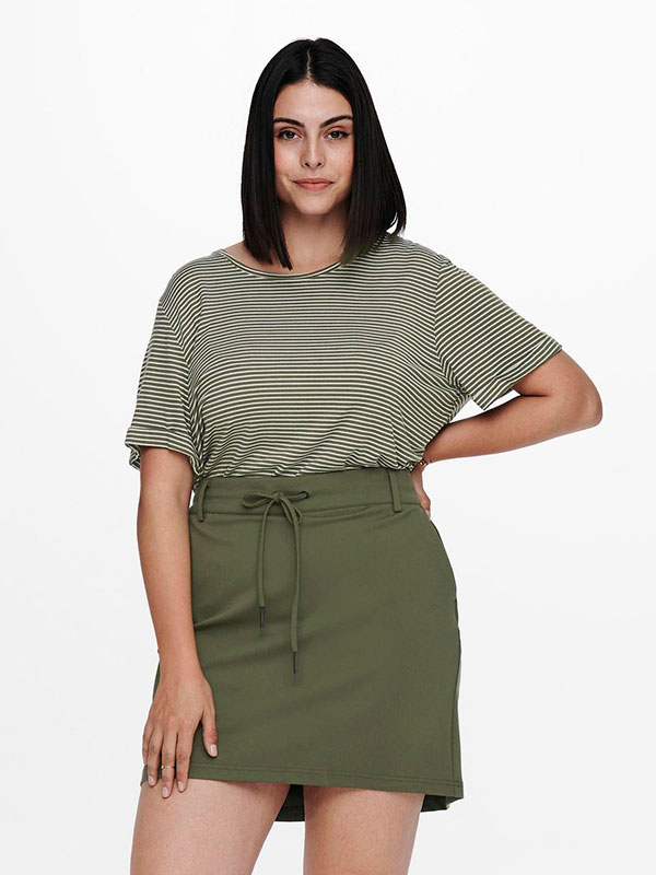 CARGOLDTRASH - Plus Size Kjol fra Only Carmakoma