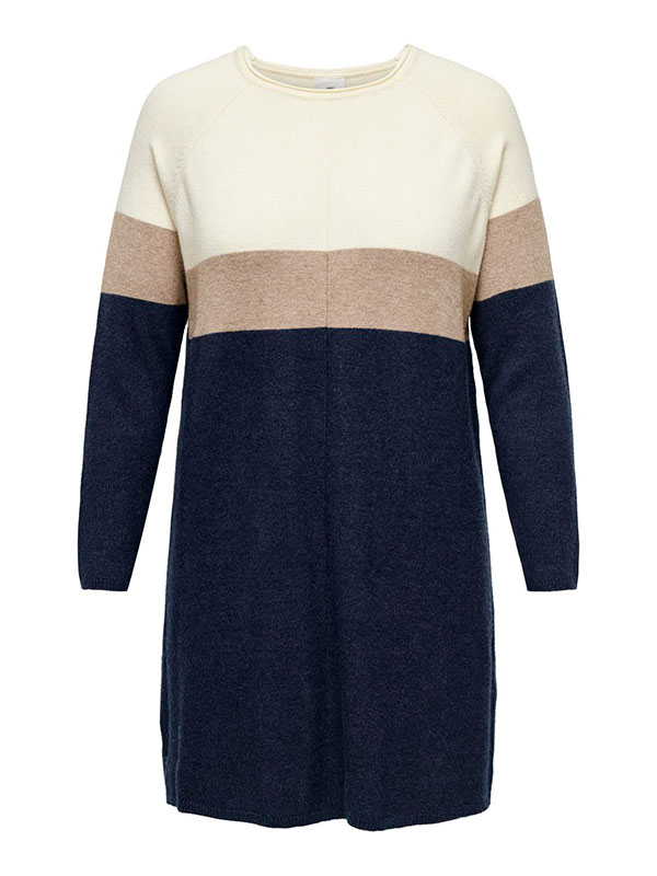 CARLAURA - Plus Size Klänning fra Only Carmakoma