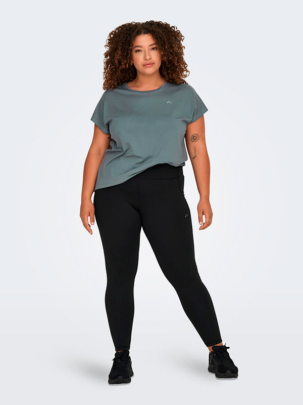 ONPAUBREE  - Plus Size Träningsblus fra Only Play Curvy