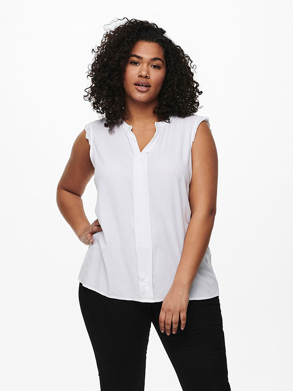 MUMI - Plus Size Top fra Only Carmakoma