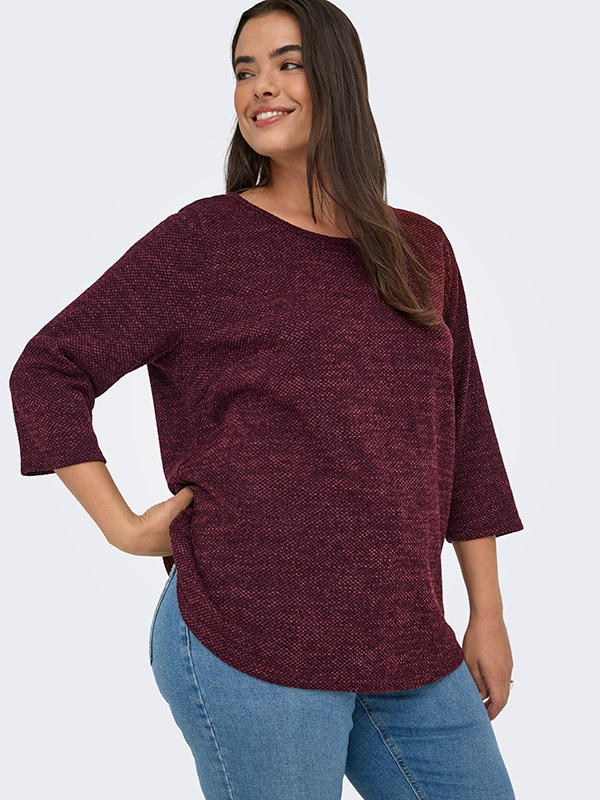 CARMARTHA - Plus Size Tröja fra Only Carmakoma