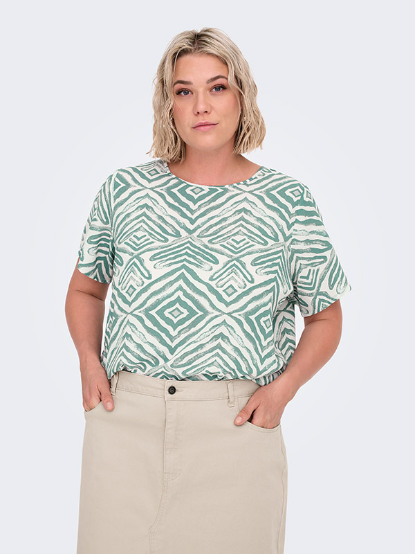 CARVICA - Plus Size Blus fra Only Carmakoma