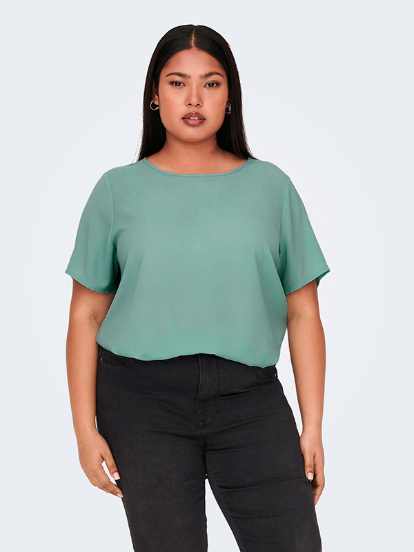 CARVICA - Plus Size Blus fra Only Carmakoma