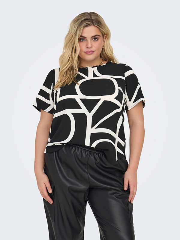 CARVICA - Plus Size Blus fra Only Carmakoma