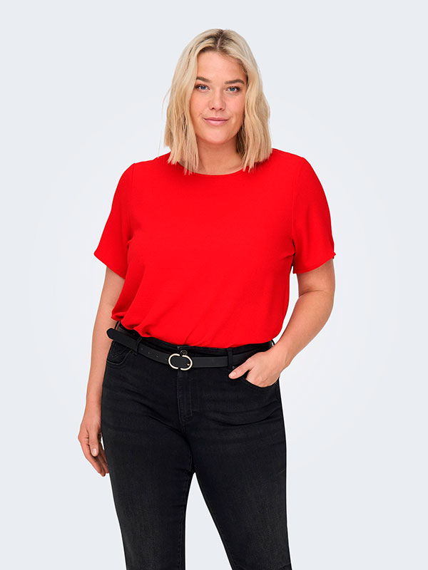 CARVICA - Plus Size Blus fra Only Carmakoma