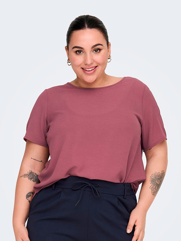 CARVICA - Plus Size Blus fra Only Carmakoma