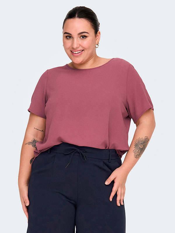 CARVICA - Plus Size Blus fra Only Carmakoma