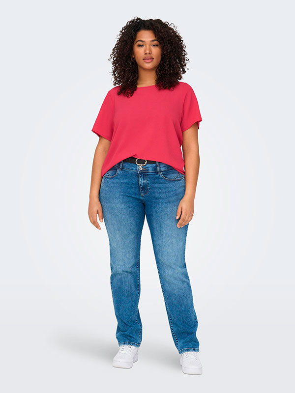 CARVICA - Plus Size Blus fra Only Carmakoma