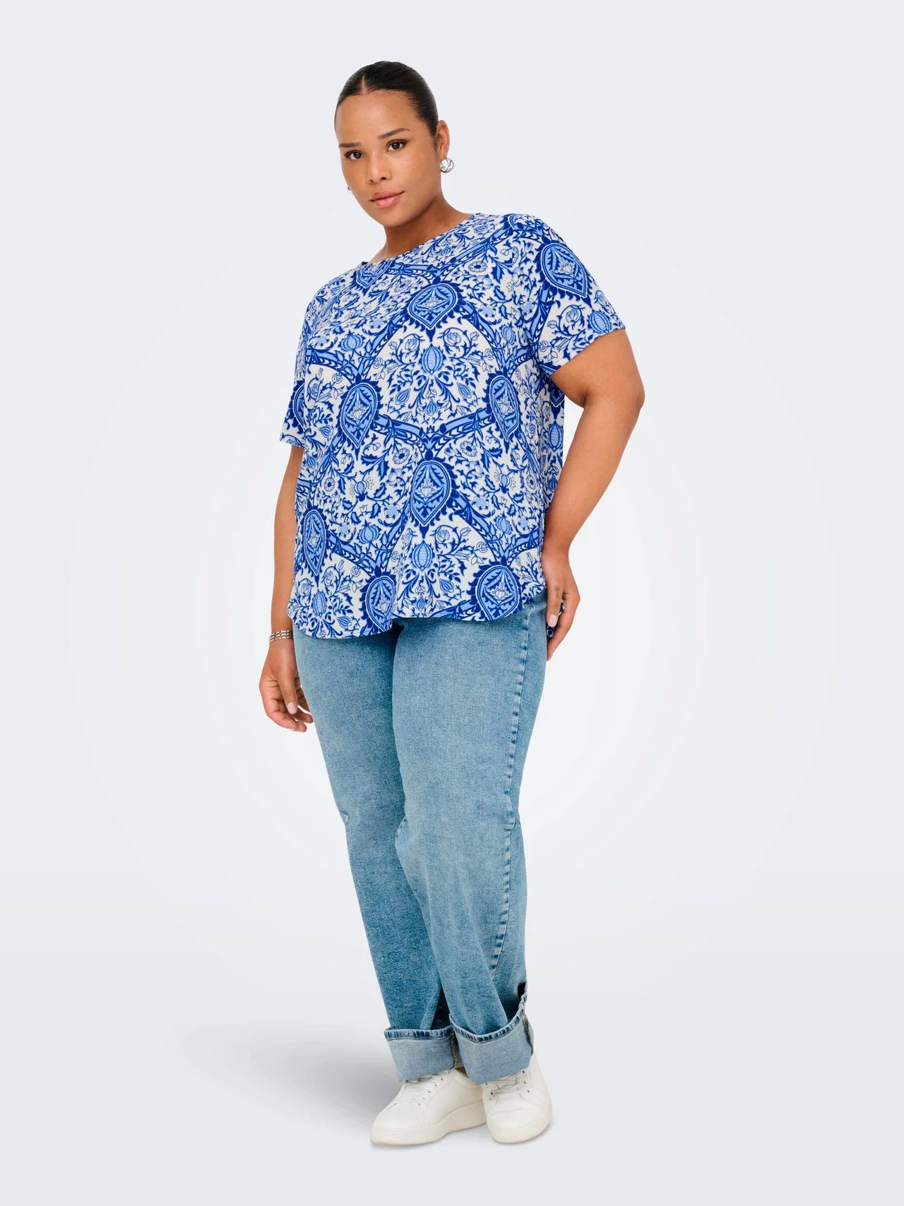 CARVICA - Plus Size Blus fra Only Carmakoma
