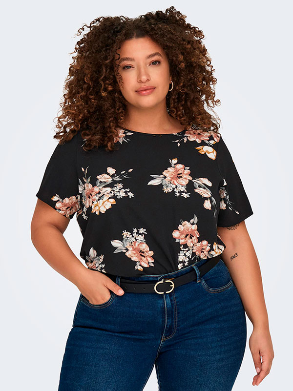VICA - Plus Size Blus fra Only Carmakoma