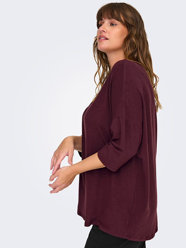 CARLAMOUR - Plus Size Blus fra Only Carmakoma