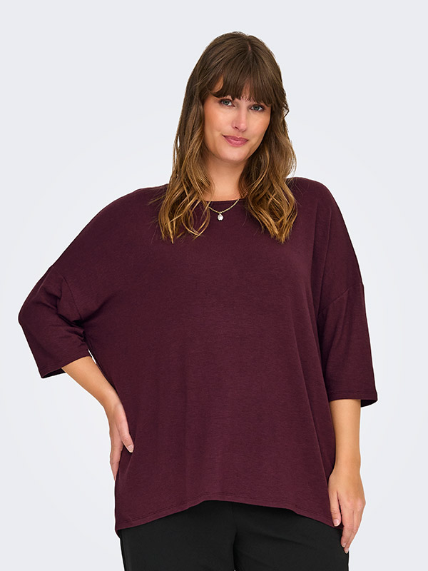CARLAMOUR - Plus Size Blus fra Only Carmakoma