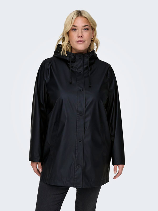 CARELLEN - Plus Size Regnjacka fra Only Carmakoma