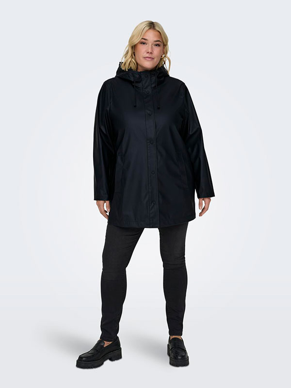 CARELLEN - Plus Size Regnjacka fra Only Carmakoma