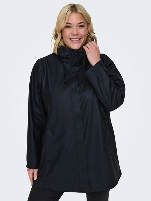 CARELLEN - Plus Size Regnjacka fra Only Carmakoma