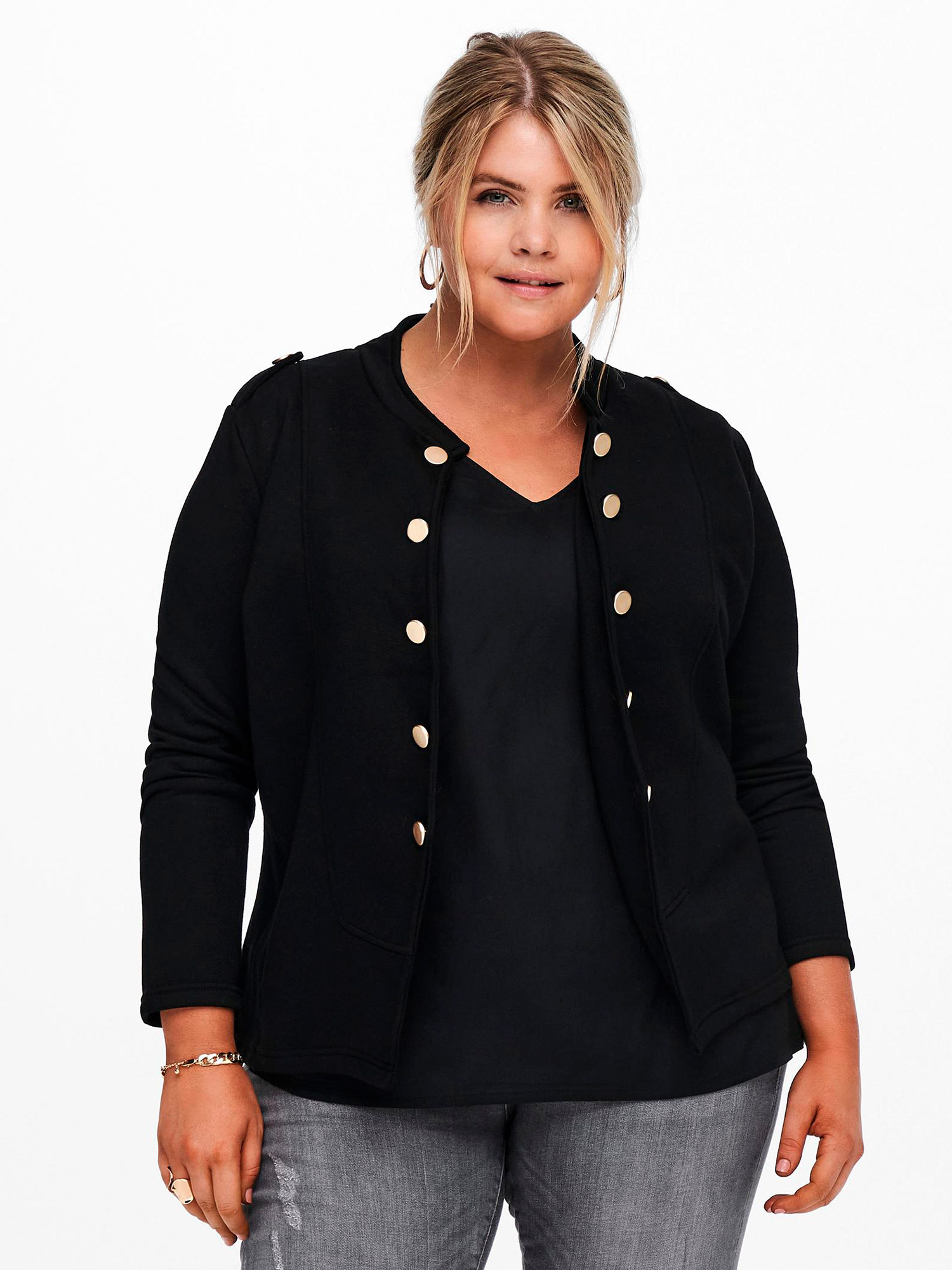 CARNETTE - Plus Size Kavaj fra Only Carmakoma