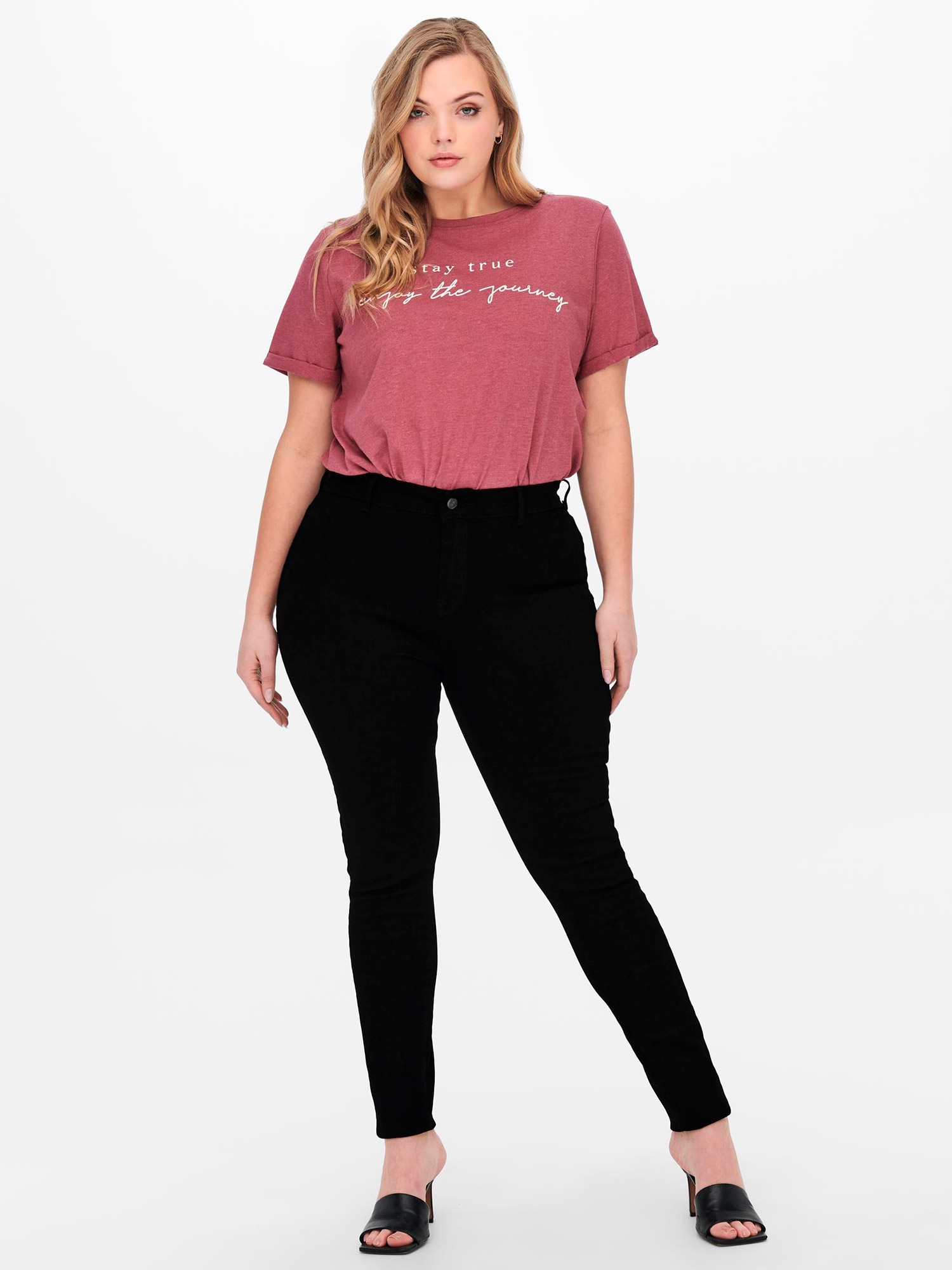 HUBA - Plus Size Jeans fra Only Carmakoma