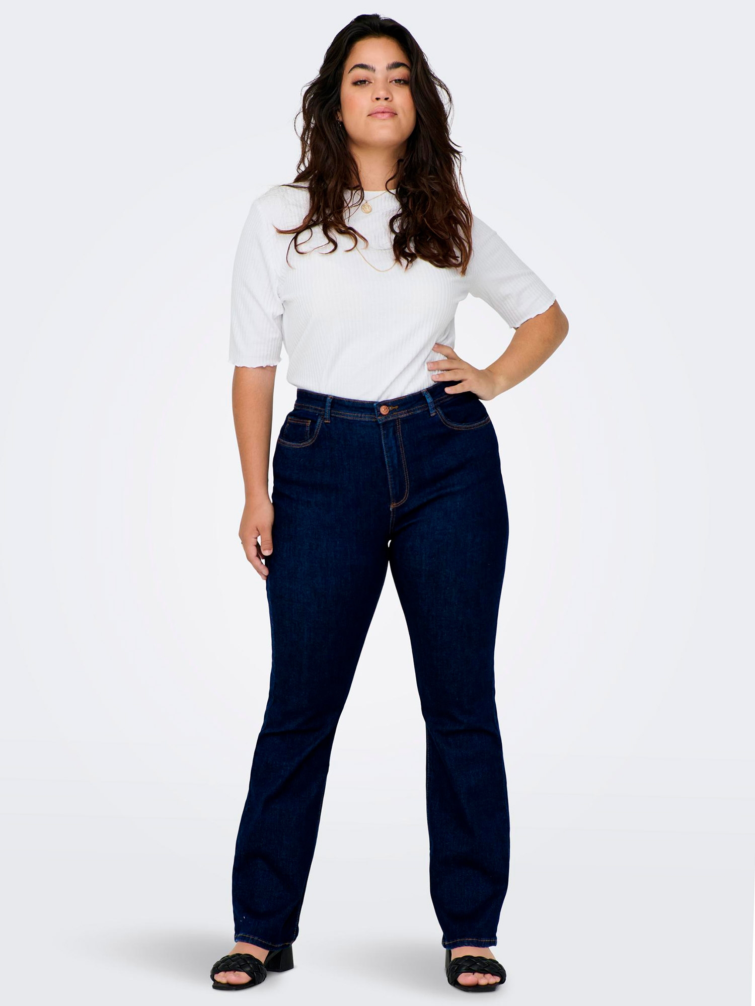 SALLY  - Plus Size Jeans fra Only Carmakoma