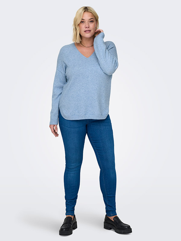 CARMARGARETA - Plus Size Tröja fra Only Carmakoma