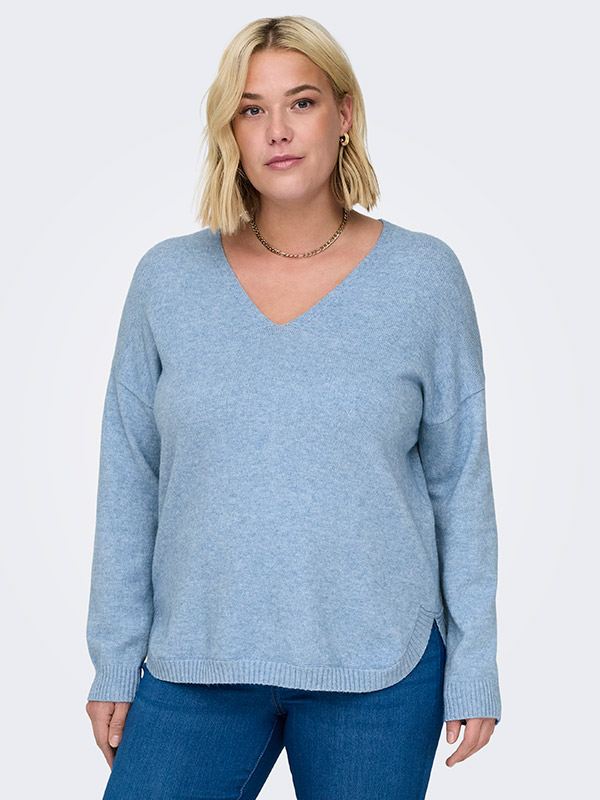 CARMARGARETA - Plus Size Tröja fra Only Carmakoma