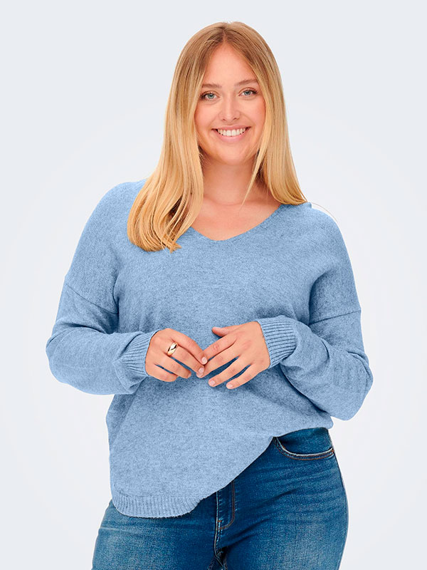 CARMARGARETA - Plus Size Tröja fra Only Carmakoma