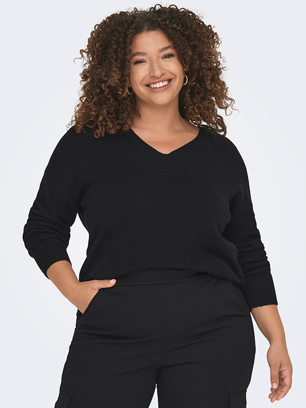 CARMARGARETA - Plus Size Tröja fra Only Carmakoma
