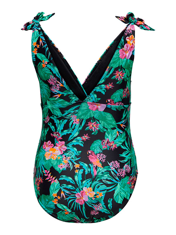 CARCLARA - Plus Size Baddräkt fra Only Carmakoma