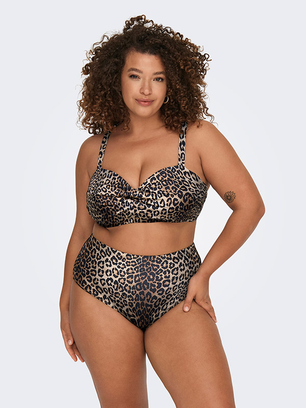 CARSOPHIA - Plus Size Bikinitrosa fra Only Carmakoma