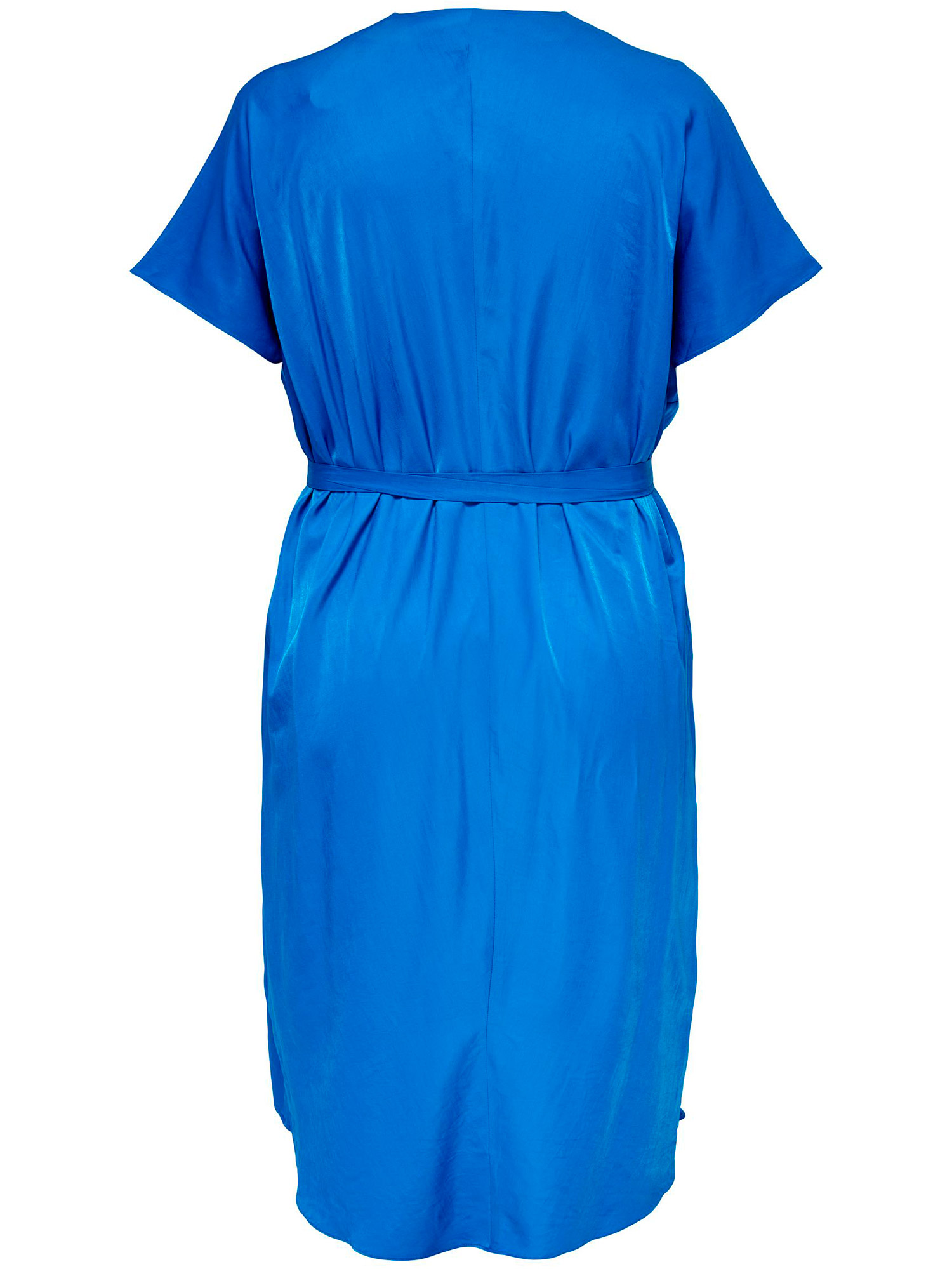 Car KALANA - blå klänning i viskos fra Only Carmakoma