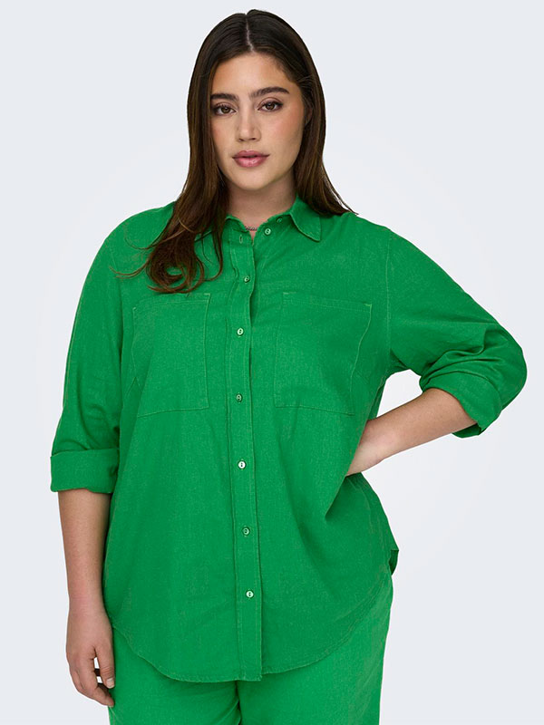 CARCARO - Plus Size Skjorta fra Only Carmakoma