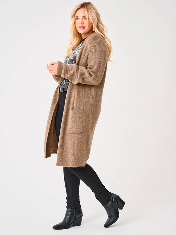 JADE  - Plus Size Kofta fra Only Carmakoma