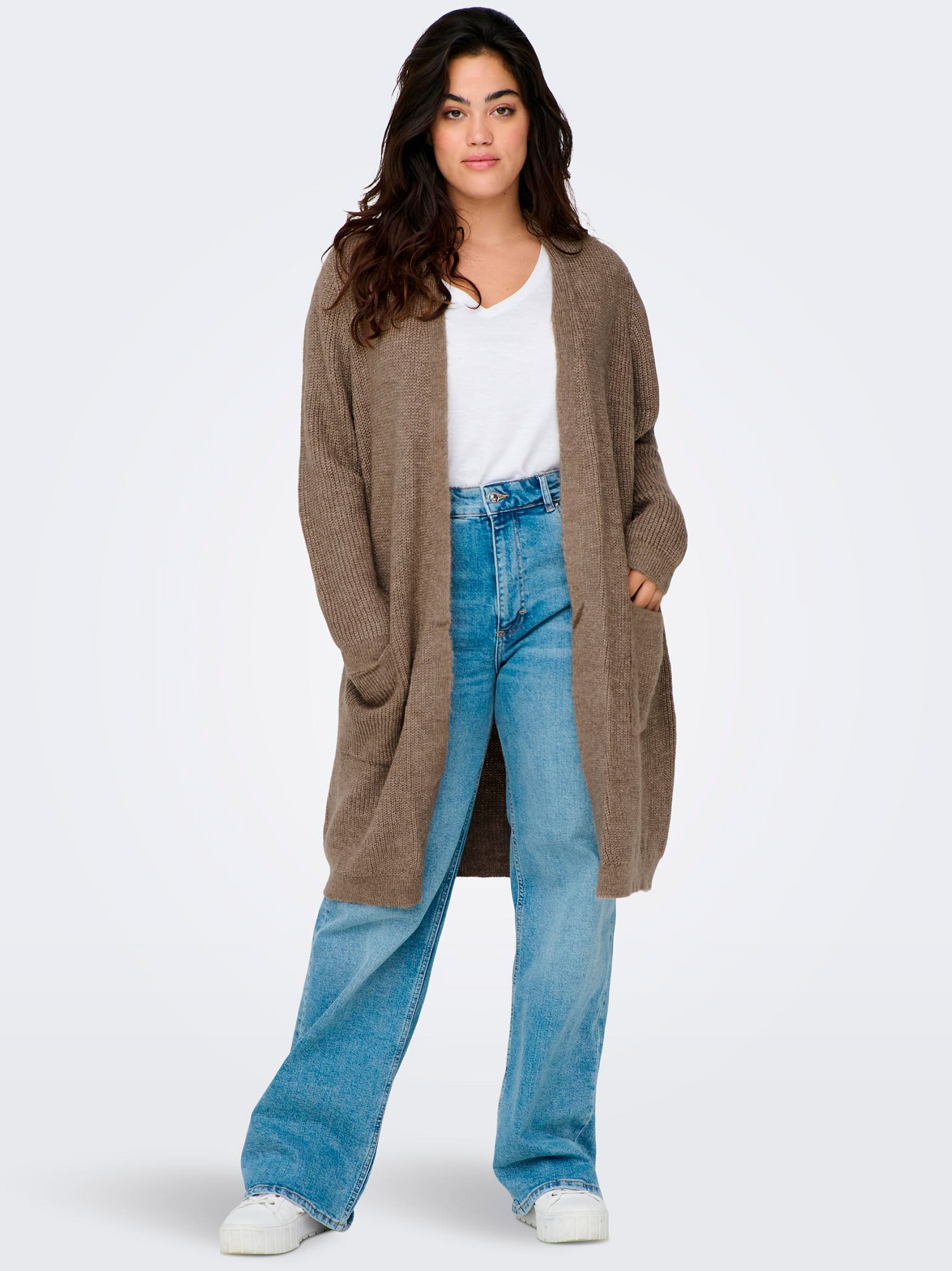 JADE  - Plus Size Kofta fra Only Carmakoma