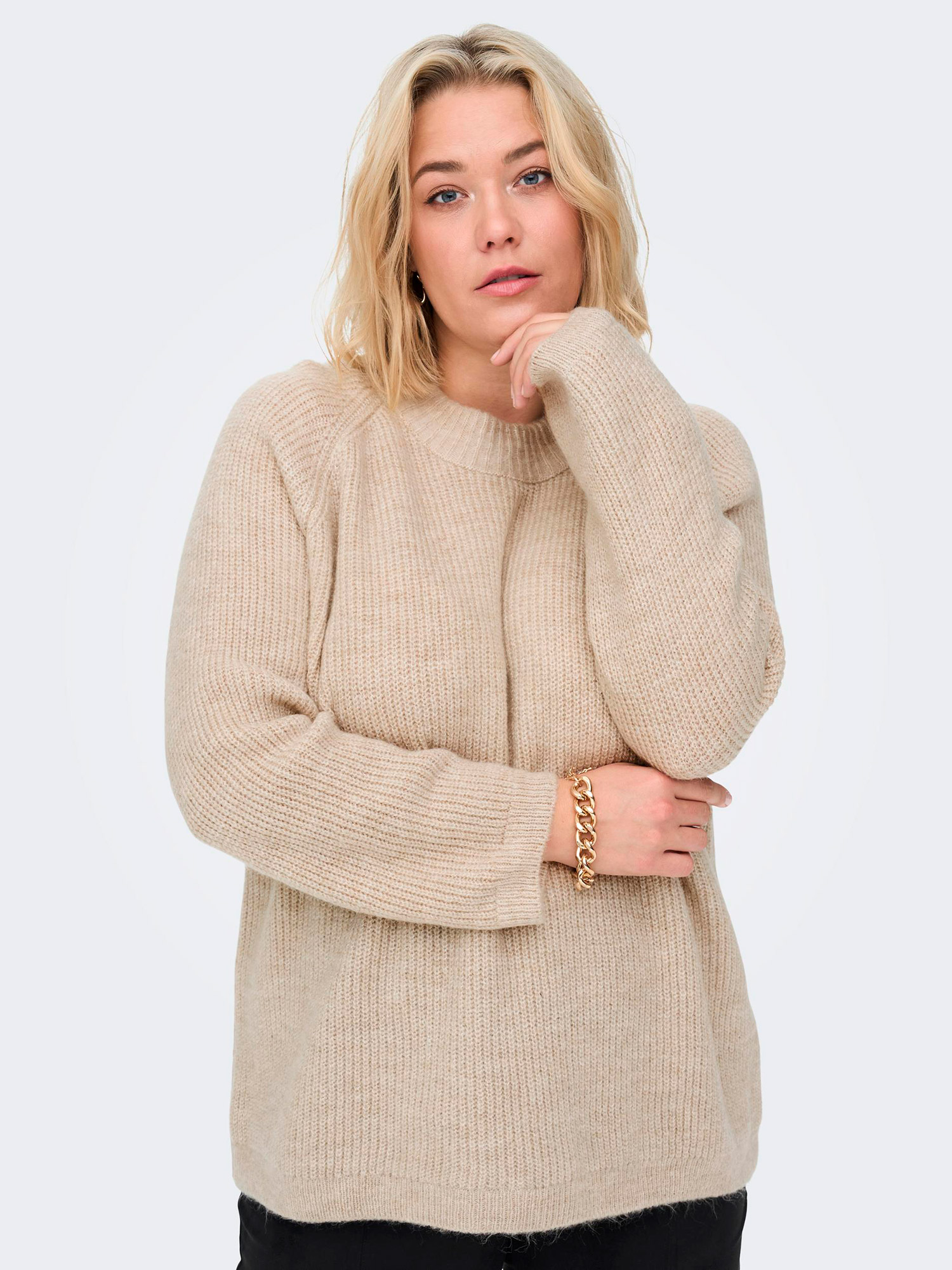 JADE  - Plus Size Blus fra Only Carmakoma
