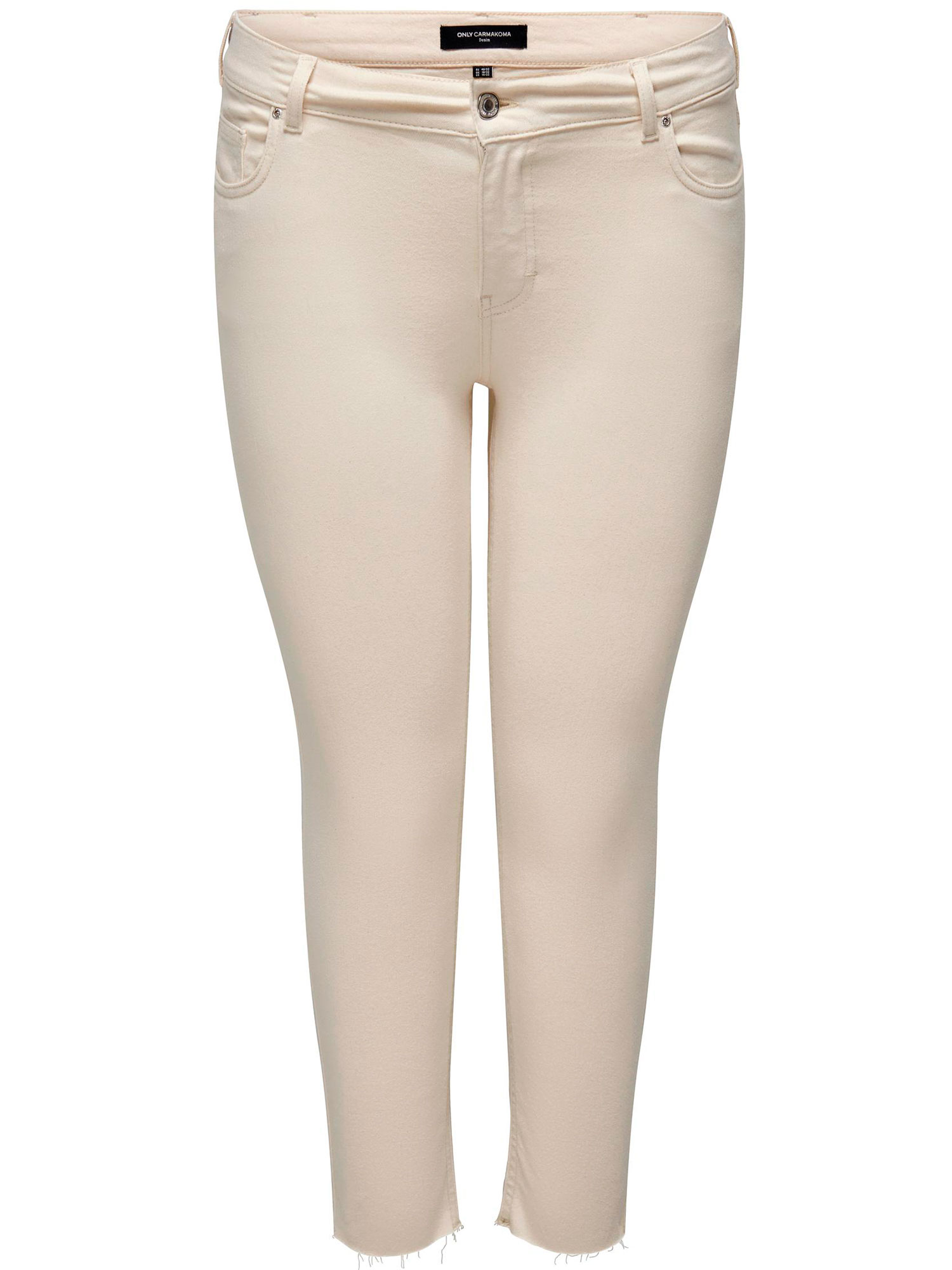 WILLY - Beige jeans med stretch fra Only Carmakoma