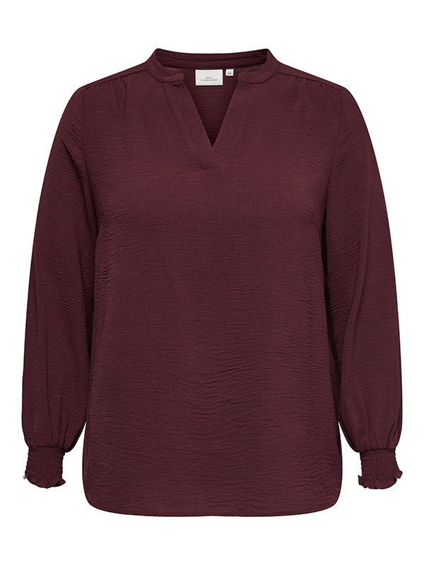 CARMETTA - Plus Size Blus fra Only Carmakoma