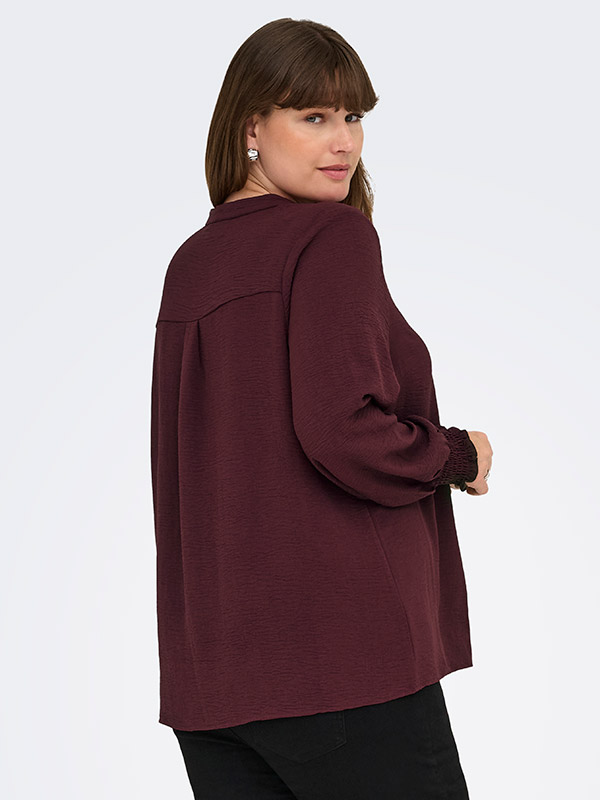 CARMETTA - Plus Size Blus fra Only Carmakoma