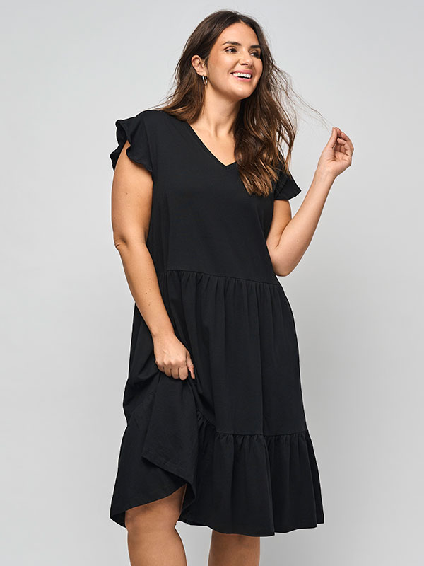 CARMAY - Plus Size Klänning fra Only Carmakoma