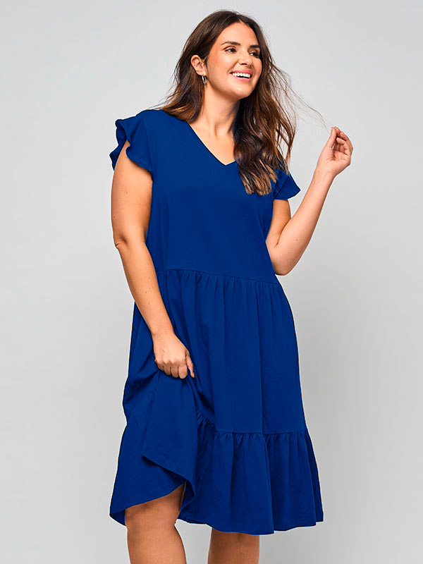 CARMAY - Plus Size Klänning fra Only Carmakoma