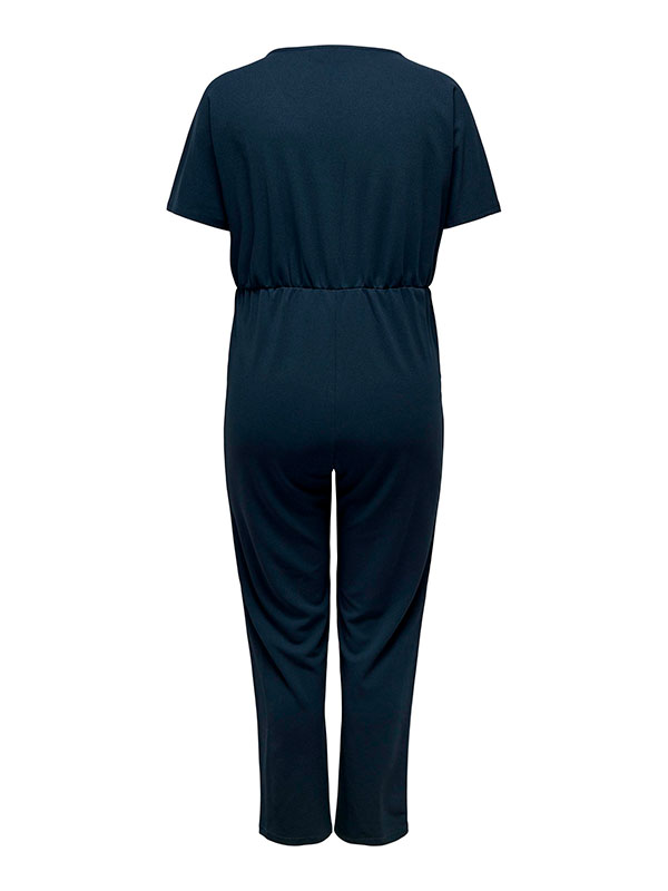 SANIA - Marinblå jumpsuit fra Only Carmakoma