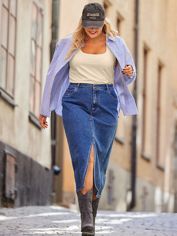 CAREA - Plus Size Top fra Only Carmakoma
