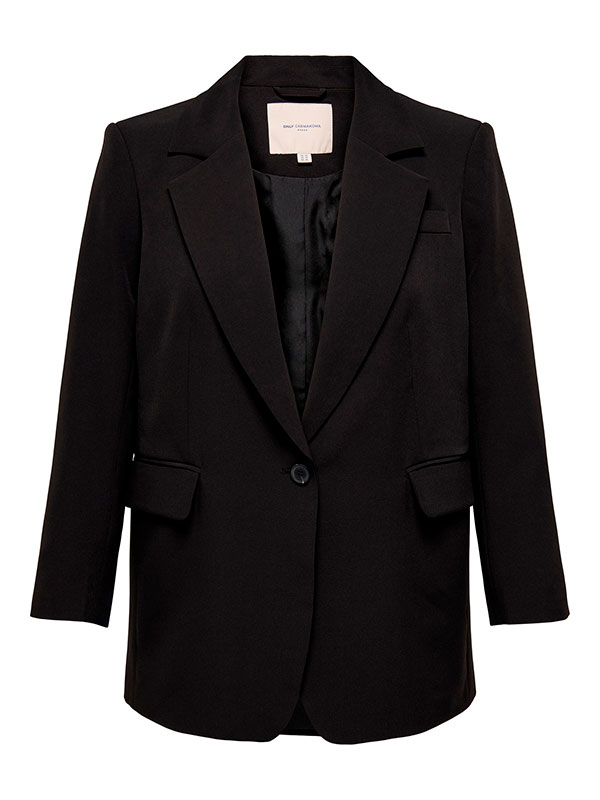 CARLANA-BERRY - Plus Size Kavaj fra Only Carmakoma