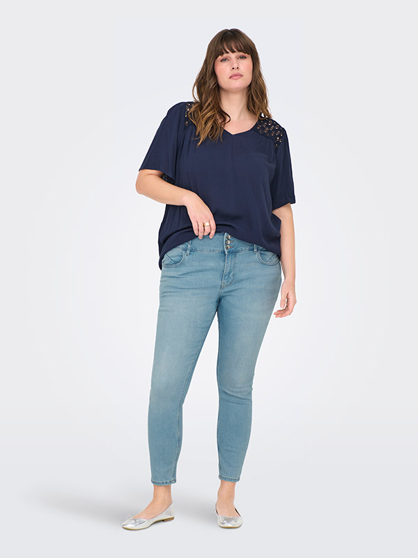 CARANNA - Plus Size Jeans fra Only Carmakoma