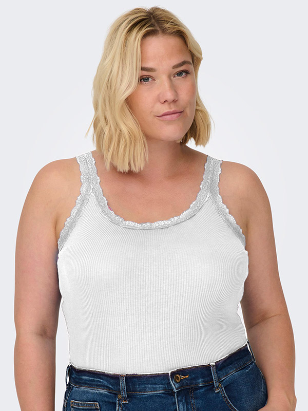 CARXENA - Plus Size Top fra Only Carmakoma