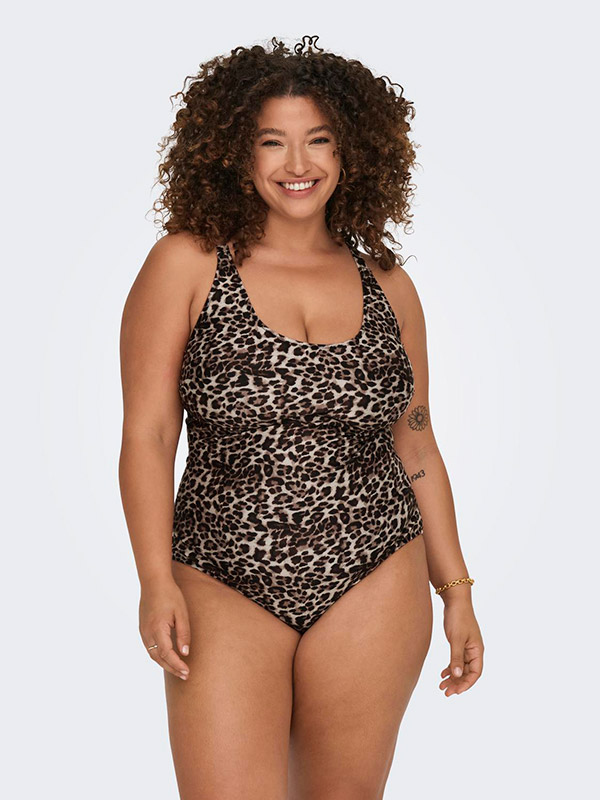 CARELIZA - Plus Size Baddräkt fra Only Carmakoma
