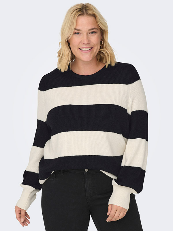 CARNEW - Plus Size Tröja fra Only Carmakoma