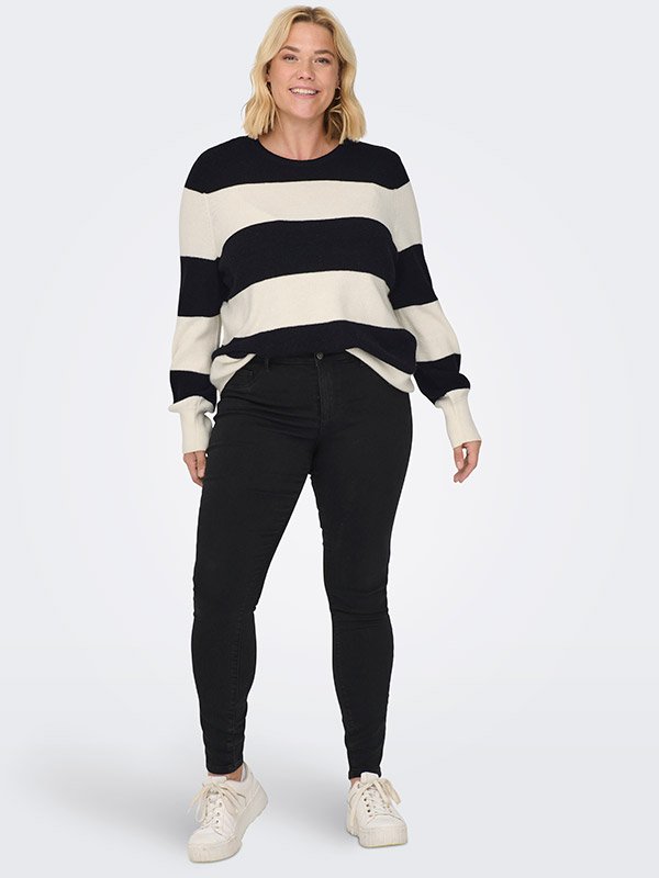 CARNEW - Plus Size Tröja fra Only Carmakoma